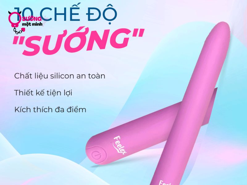 Máy rung của Feelex rất an toàn
