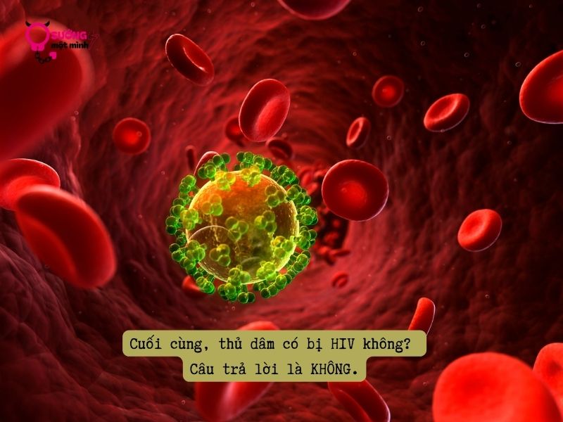 Thủ dâm an toàn không lây nhiễm HIV