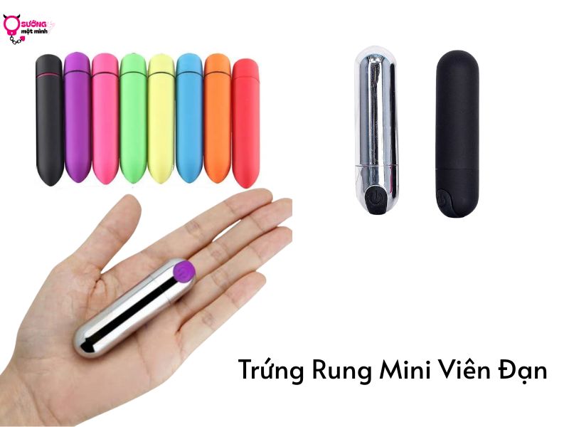 Trứng Rung Mini Viên Đạn